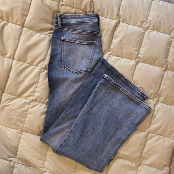 LC Lauren Conrad Blue Flare Wide Leg Jeans - Picture 4 of 7